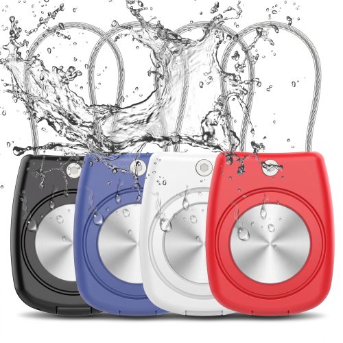 Secure Waterproof Shockproof Case with Wire Cable Keyring for Apple AirTag