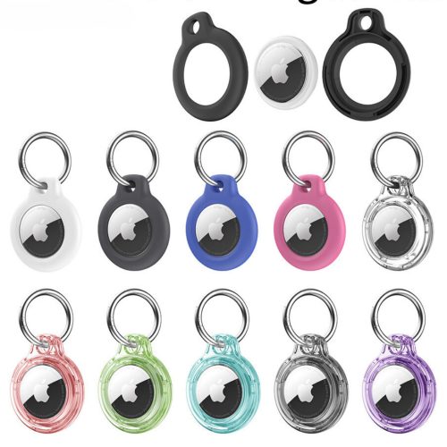 For Apple AirTag Case Hard PC Cover Location Tracker Sleeve Shell Skin Keyring (174949749086) - Detail View