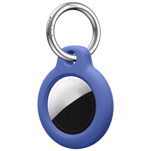 For Apple AirTag Case Hard PC Cover Location Tracker Sleeve Shell Skin Keyring (174949749086) in Blue
