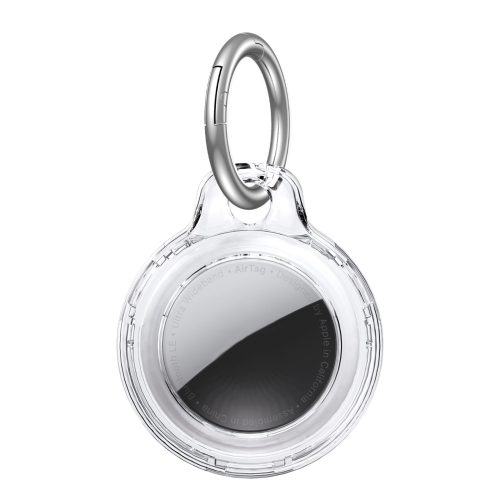 For Apple AirTag Case Hard PC Cover Location Tracker Sleeve Shell Skin Keyring (174949749086) in Clear