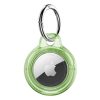 For Apple AirTag Case Hard PC Cover Location Tracker Sleeve Shell Skin Keyring (174949749086) in Crystal green