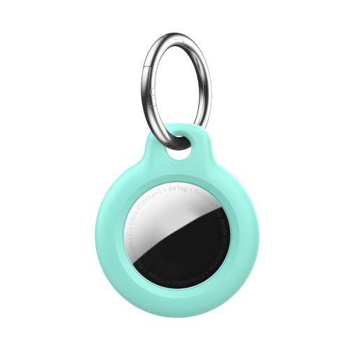 For Apple AirTag Case Hard PC Cover Location Tracker Sleeve Shell Skin Keyring (174949749086) in Mint green