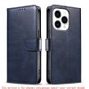 iPhone Wallet Leather Case For 17 16 15 14 13 12 11 ProMax Flip Cover Card Slots (174683785900) in Blue