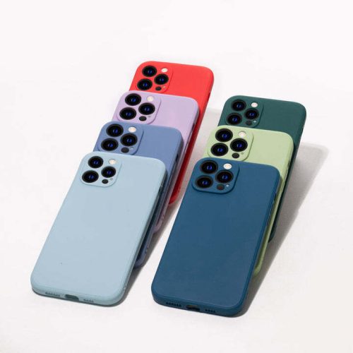 iPhone 17 16 E 15 14 13 12 11 Pro Max Plus Mini Case Shockproof Silicone Cover (175918463645) - Detail View