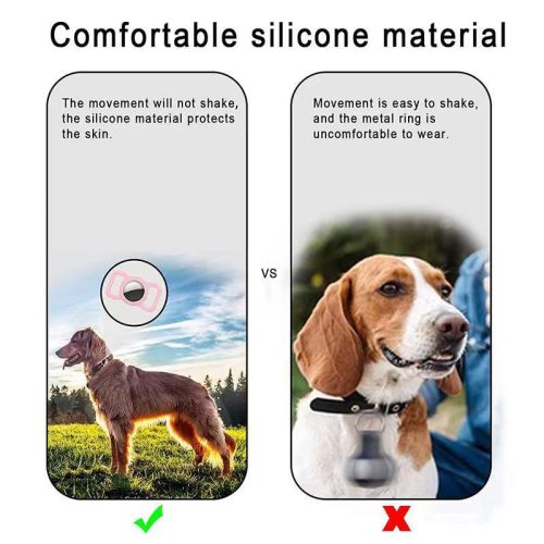 AirTag Holder Case Silicone Loop Sleeve Shell Keyring Dog Cat Pet Protective (174823856188) - 11 AirTag Holder Case Silicone Loop Sleeve Shell Keyring Dog Cat Pet Protective (174823856188) - Detail View