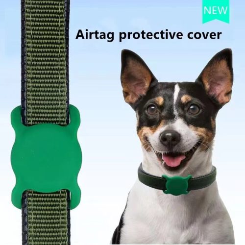AirTag Holder Case Silicone Loop Sleeve Shell Keyring Dog Cat Pet Protective (174823856188) - 15 AirTag Holder Case Silicone Loop Sleeve Shell Keyring Dog Cat Pet Protective (174823856188) - Detail View