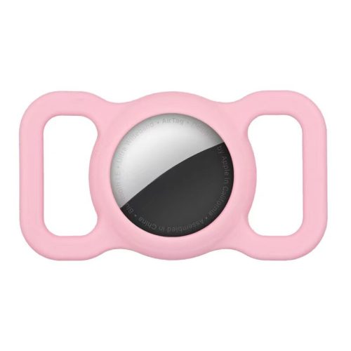 AirTag Holder Case Silicone Loop Sleeve Shell Keyring Dog Cat Pet Protective (174823856188) in Pink-pet AirTag Holder Case Silicone Loop Sleeve Shell Keyring Dog Cat Pet Protective (174823856188) in Pink-pet