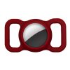 AirTag Holder Case Silicone Loop Sleeve Shell Keyring Dog Cat Pet Protective (174823856188) in Wine red-pet AirTag Holder Case Silicone Loop Sleeve Shell Keyring Dog Cat Pet Protective (174823856188) in Wine red-pet