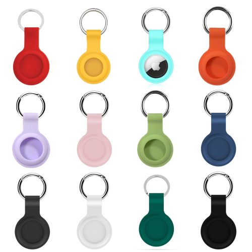 Case For Apple AirTag Keyring Air Tag Protector KeyChain Silicone Carry Cover (174839819344)