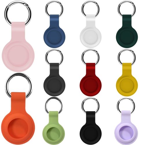 Case For Apple AirTag Keyring Air Tag Protector KeyChain Silicone Carry Cover (174839819344) - Detail View