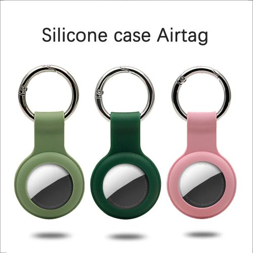 Case For Apple AirTag Keyring Air Tag Protector KeyChain Silicone Carry Cover (174839819344) - Detail View