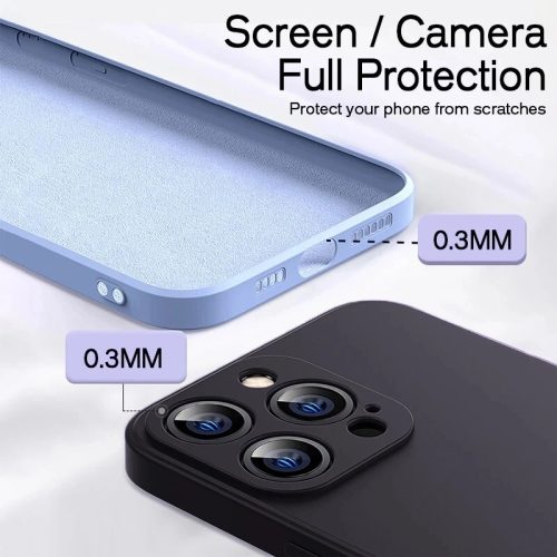 iPhone 17 16 E 15 14 13 12 11 Pro Max Plus Mini Case Shockproof Silicone Cover (175918463645) - Detail View