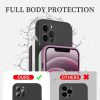 iPhone 17 16 E 15 14 13 12 11 Pro Max Plus Mini Case Shockproof Silicone Cover (175918463645) - Detail View
