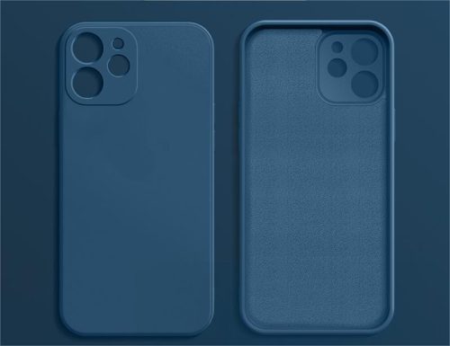 iPhone 17 16 E 15 14 13 12 11 Pro Max Plus Mini Case Shockproof Silicone Cover (175918463645) in Blue