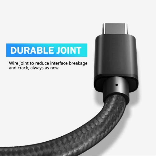 1M 2M 3M Braided USB Type C Data Charger Cable For Samsung Apple Xiaomi Oppo (176418996632) - Detail View
