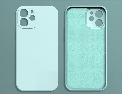 iPhone 17 16 E 15 14 13 12 11 Pro Max Plus Mini Case Shockproof Silicone Cover (175918463645) in Cyan