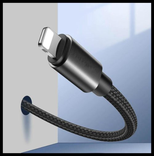 Braided USB Charger Cable Cord For iPhone 14 13 12 11 Xs XR 8 7 iPad (176418949773) - Detail View
