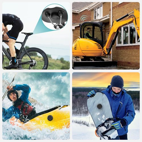 For Apple AirTag Case Waterproof with Ultra Adhesive Mount Sticker Airtag Holder (176533795350) - Detail View