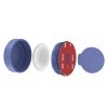 For Apple AirTag Case Waterproof with Ultra Adhesive Mount Sticker Airtag Holder (176533795350) in Blue