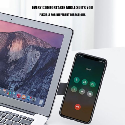 Laptop Side Magnetic Screen Stand Adjustable Dual Monitor Phone Holder Support (175271573441) - Detail View