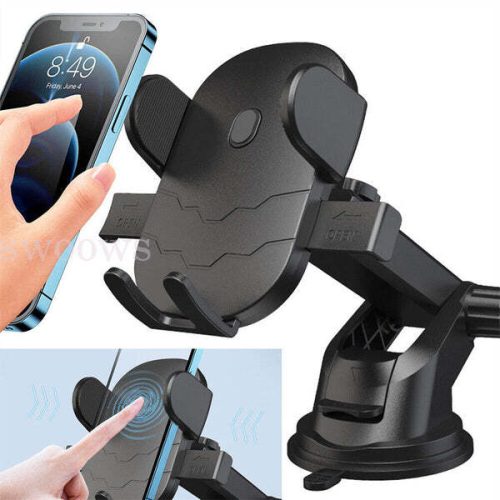 360-degree suction car phone mount holder for universal smartphones