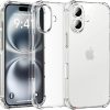 Lightweight drop defense clear TPU shell compatible with Apple iPhone
