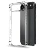 Crystal clear shockproof TPU case overview compatible with Apple iPhone